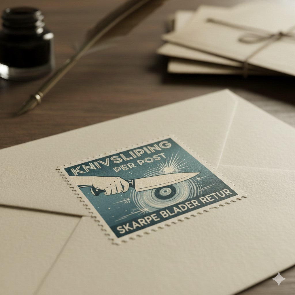 Den ultimate guiden til knivsliping per post