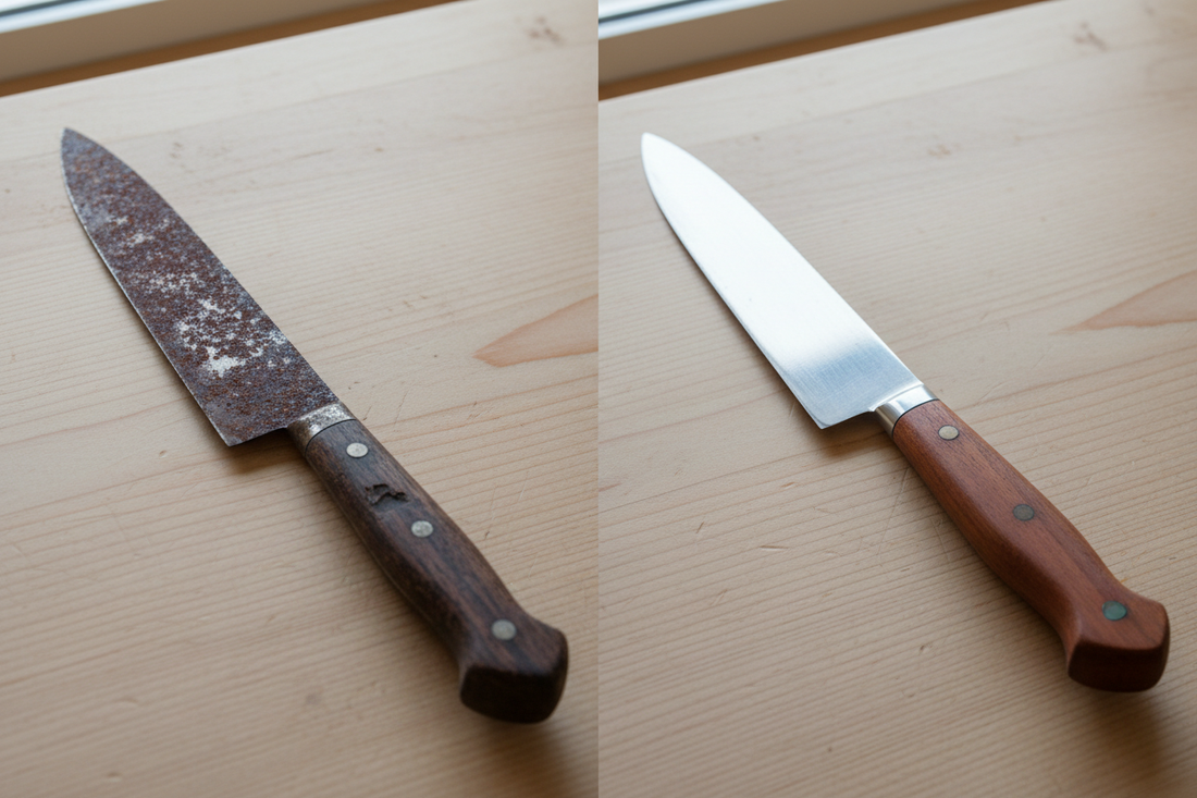 Knivreparasjoner og knivrestaurering - hva kan gjøres?