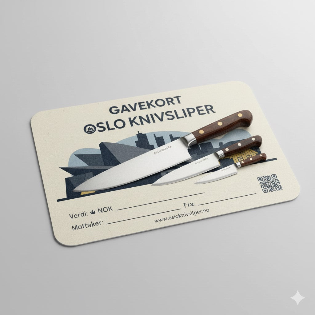Oslo Knivsliper gavekort