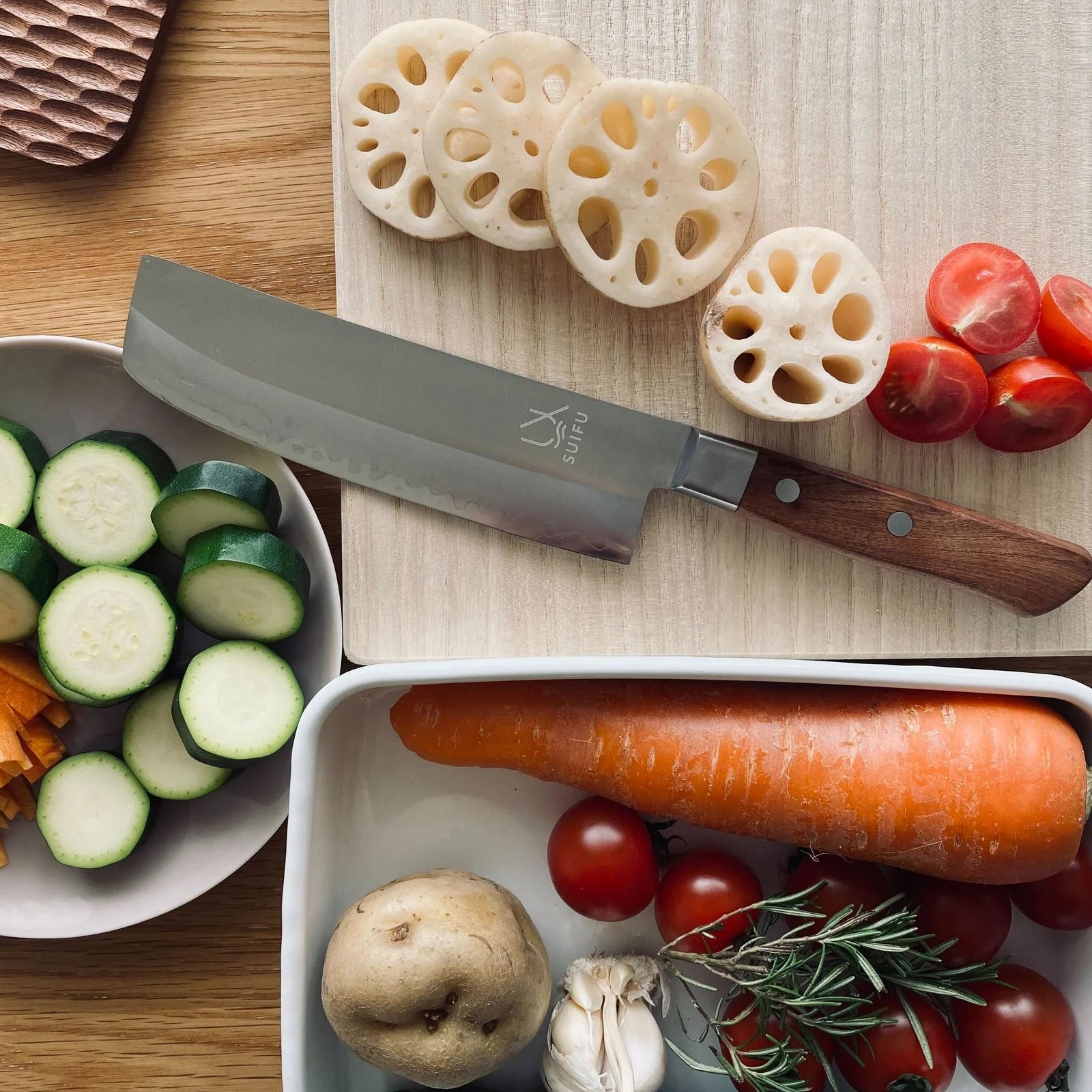 SUIFU Håndlaget japansk kniv