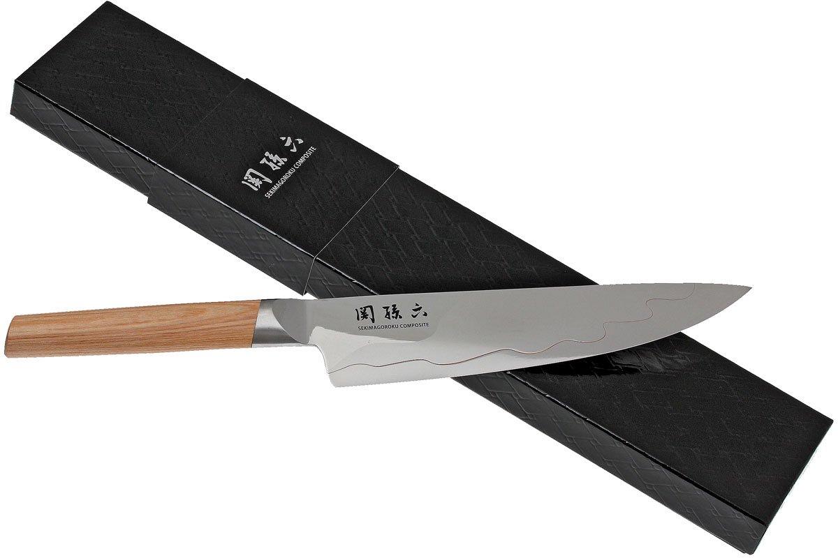 Avansert japansk kniv kokkekniv 20 cm, del av japanske kniver hos Oslo Knivsliper