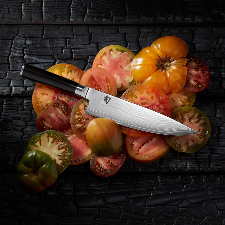 Kvalitets japansk kjøkkenkniv KAI Shun Classic kokkekniv 15 cm – Oslo Knivsliper